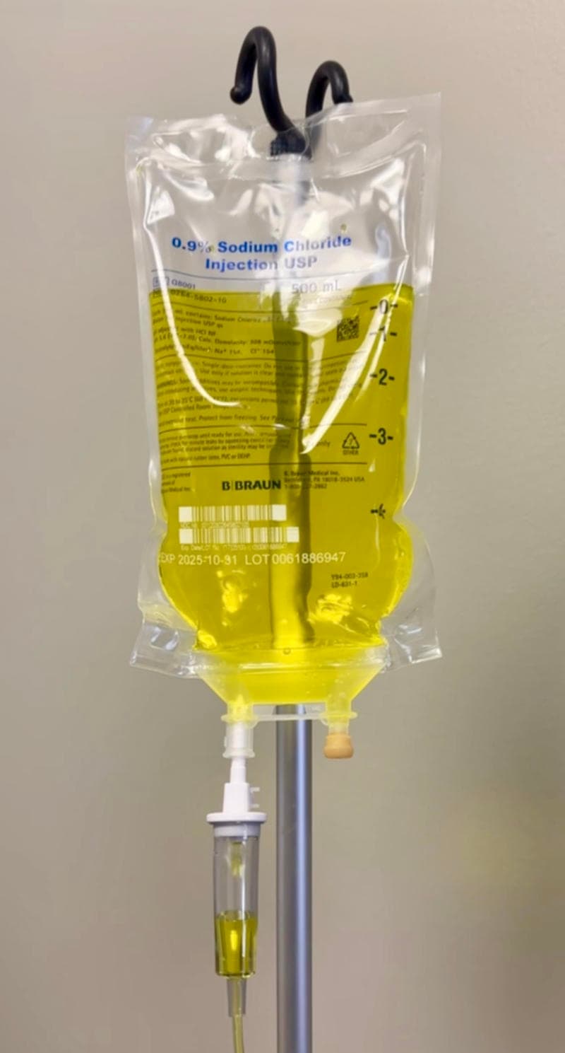 Myers Cocktail IV infusion at M-Power Salon & Spa