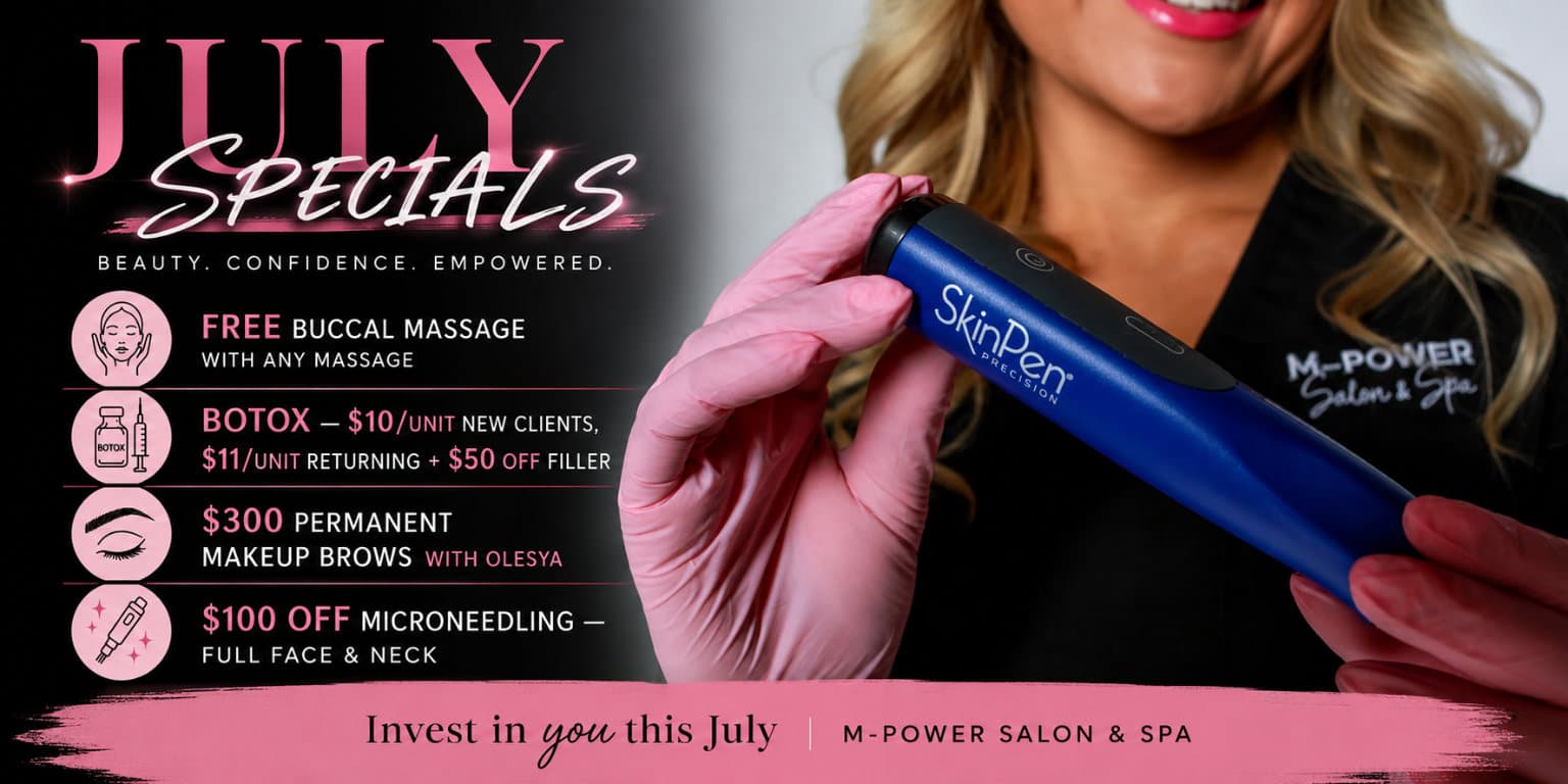 Cover Image for Invest in You This July — M-Power's July Specials
